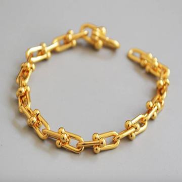 Burdlife Linked Gold Bracelet