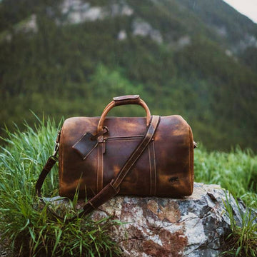 Kodiak Leather Weekender Bag