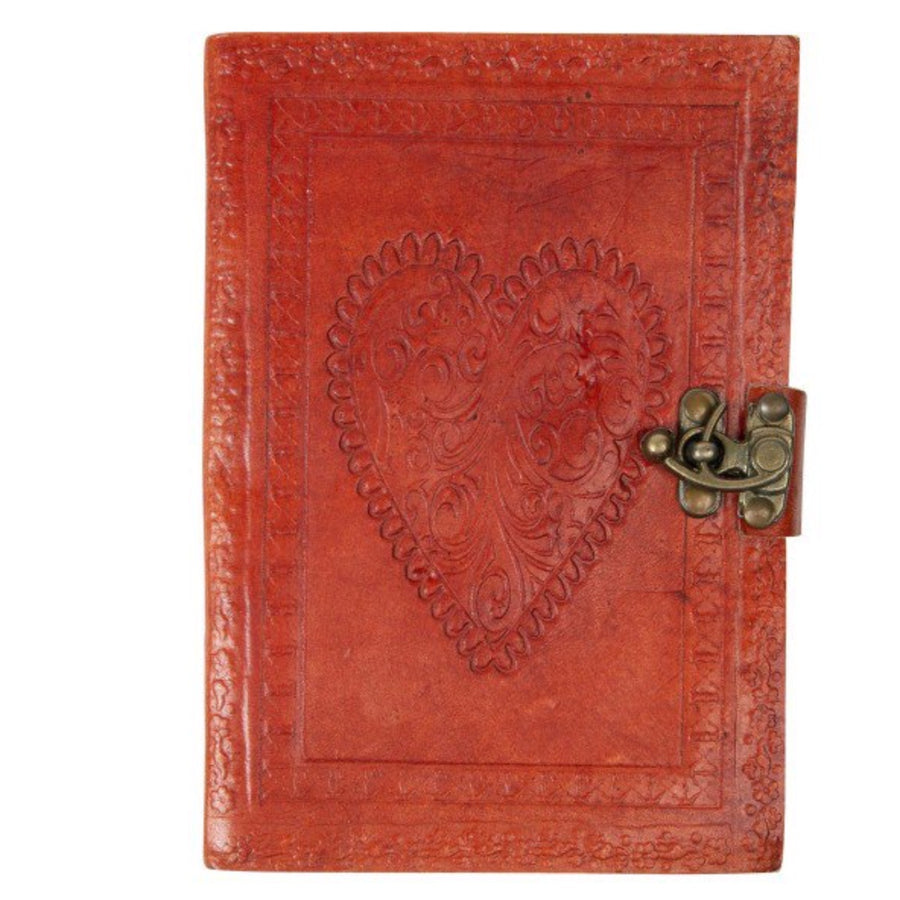Leather Journal (Heart Cover)