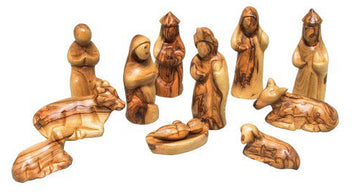 Olive Wood Nativity